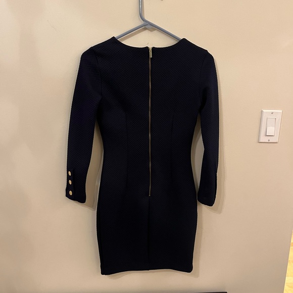 Dynamite Navy Blue Bodycon Mini Dress - Picture 4 of 7